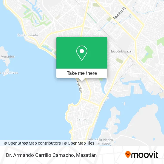 Dr. Armando Carrillo Camacho map
