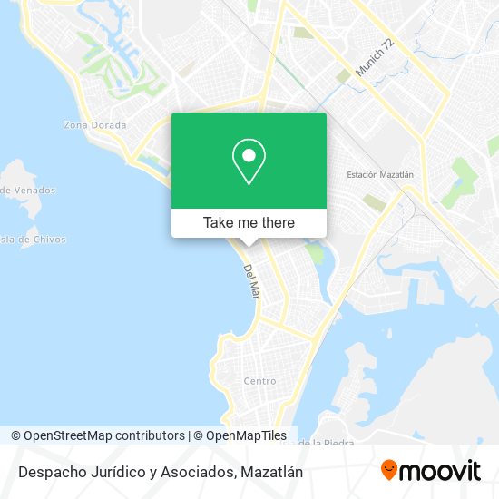 Despacho Jurídico y Asociados map