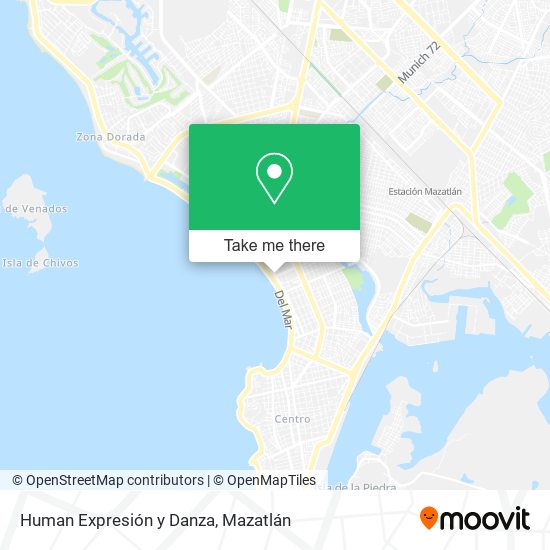 Mapa de Human Expresión y Danza