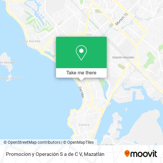 Mapa de Promocion y Operación S a de C V