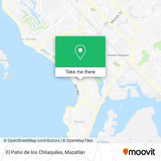 Mapa de El Patio de los Chilaquiles