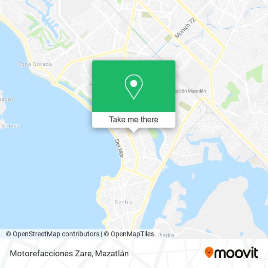 Motorefacciones Zare map