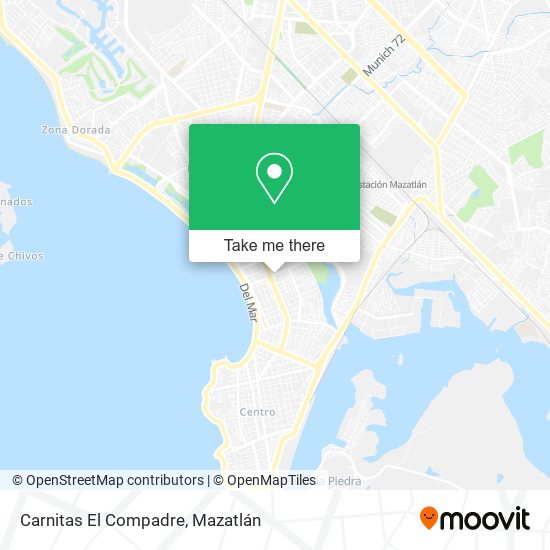 Mapa de Carnitas El Compadre