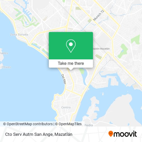 Mapa de Cto Serv Autm San Ange