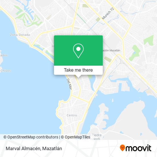 Marval Almacén map