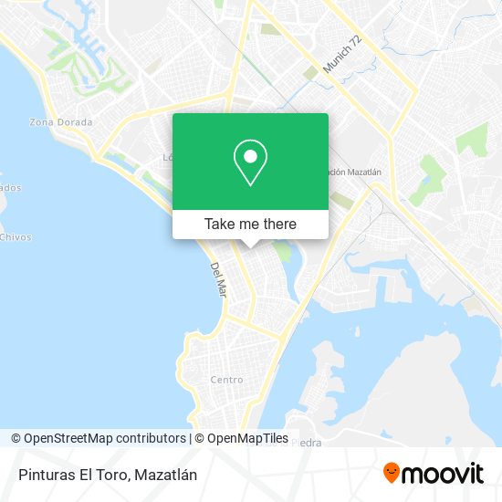 Pinturas El Toro map