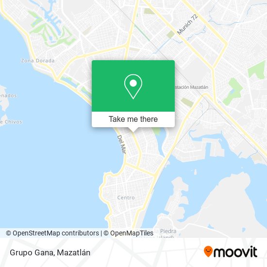 Mapa de Grupo Gana