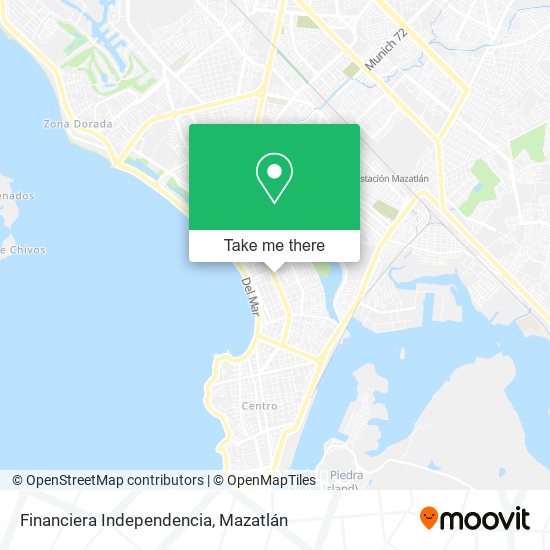 Financiera Independencia map