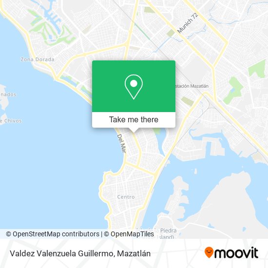 Valdez Valenzuela Guillermo map