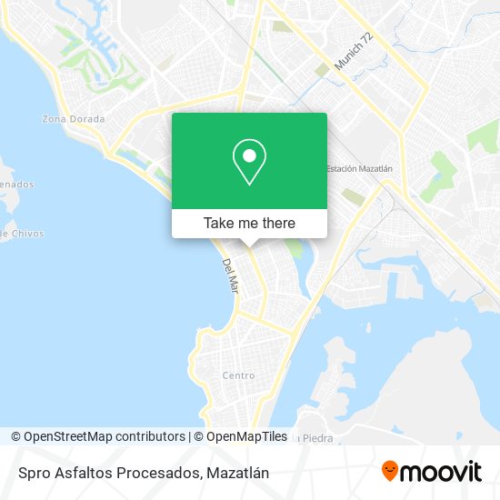 Spro Asfaltos Procesados map