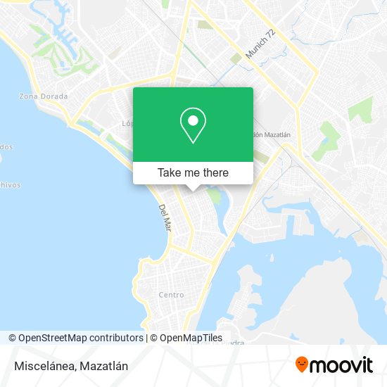 Mapa de Miscelánea