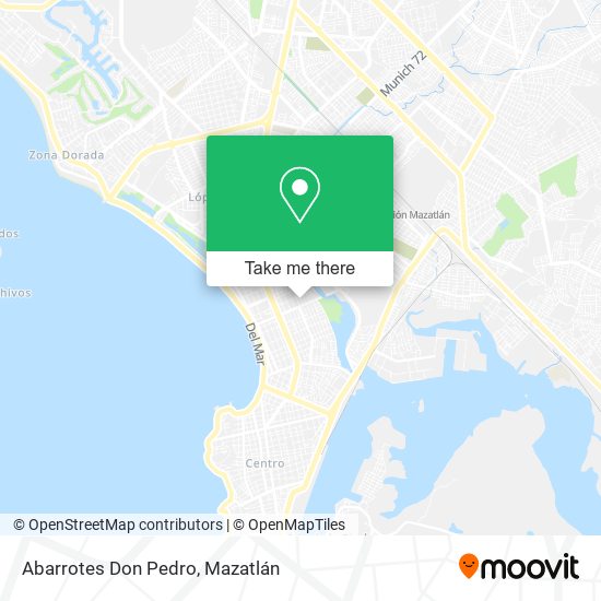 Abarrotes Don Pedro map