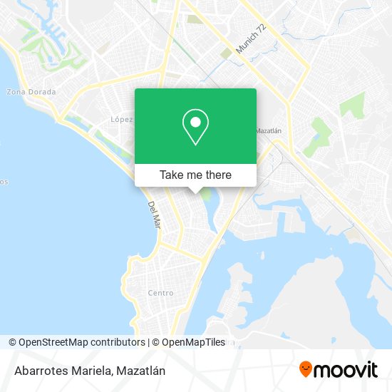 Mapa de Abarrotes Mariela