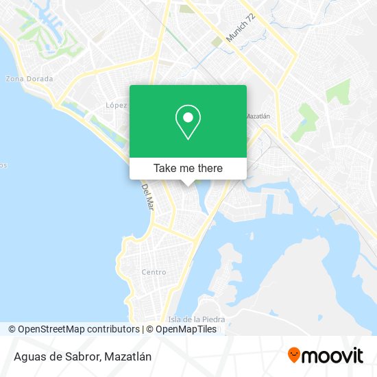 Mapa de Aguas de Sabror
