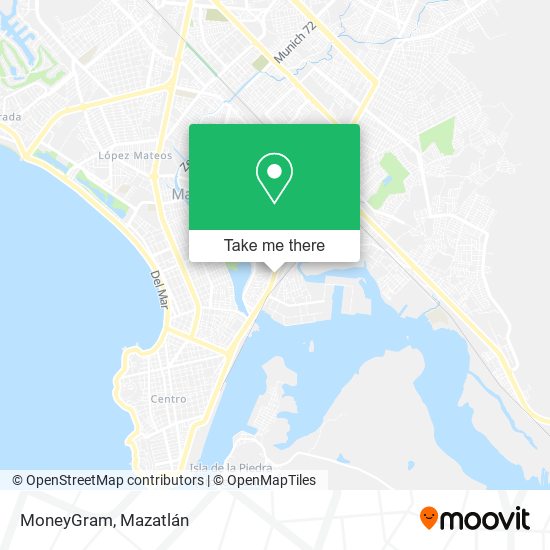 MoneyGram map