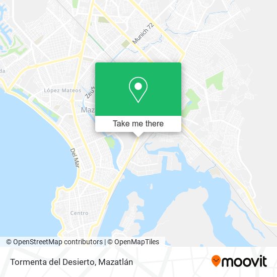 Tormenta del Desierto map