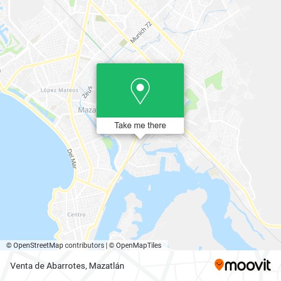 Mapa de Venta de Abarrotes