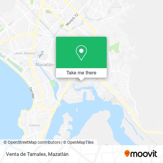 Venta de Tamales map