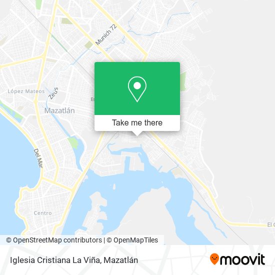 Mapa de Iglesia Cristiana La Viña