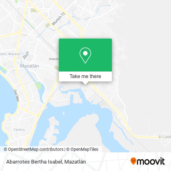 Abarrotes Bertha Isabel map