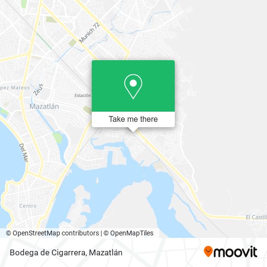 Bodega de Cigarrera map