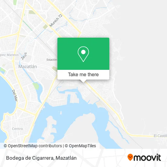 Bodega de Cigarrera map