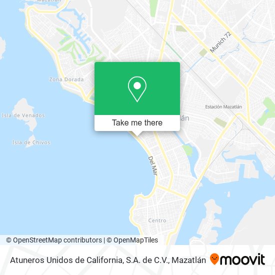 Atuneros Unidos de California, S.A. de C.V. map