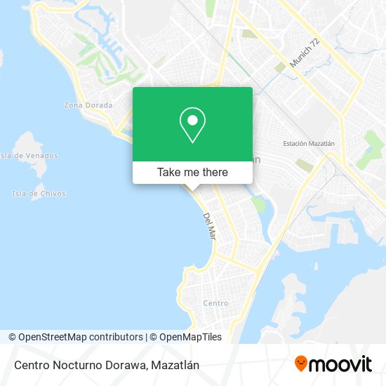 Centro Nocturno Dorawa map