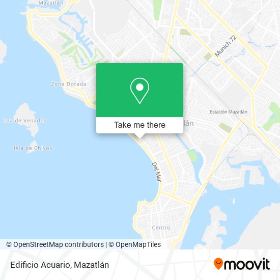 Mapa de Edificio Acuario