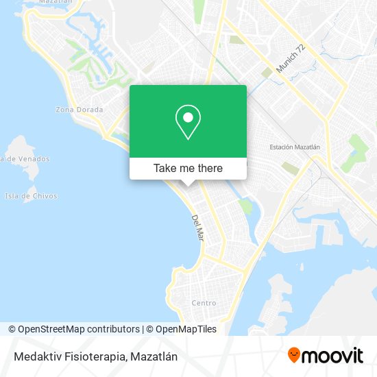 Mapa de Medaktiv Fisioterapia