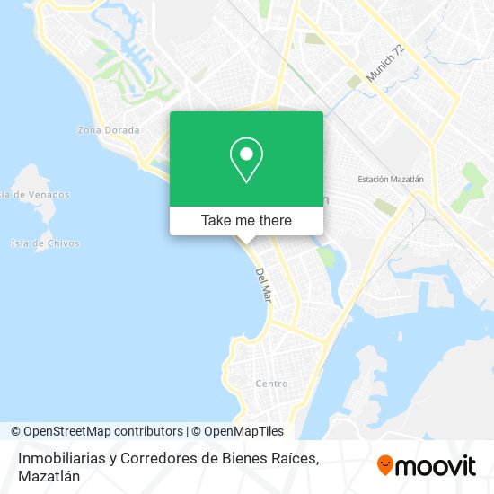 Inmobiliarias y Corredores de Bienes Raíces map