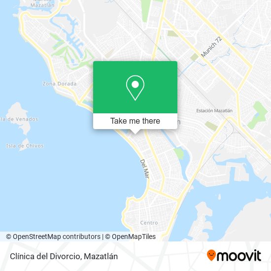 Clínica del Divorcio map