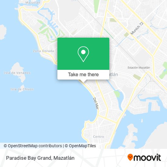 Paradise Bay Grand map