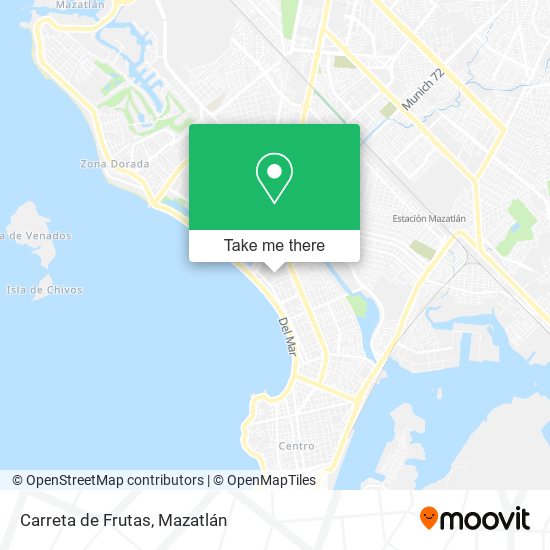 Carreta de Frutas map