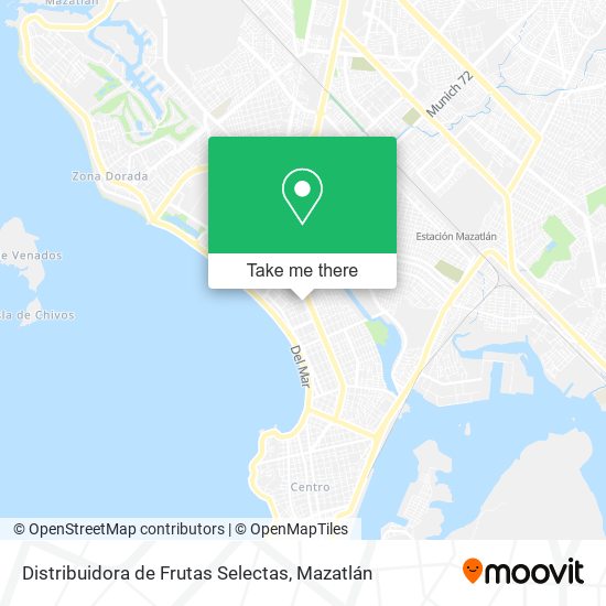 Distribuidora de Frutas Selectas map