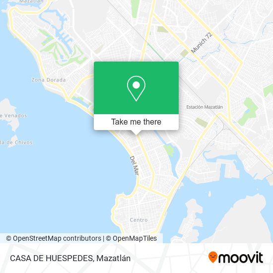 Mapa de CASA DE HUESPEDES