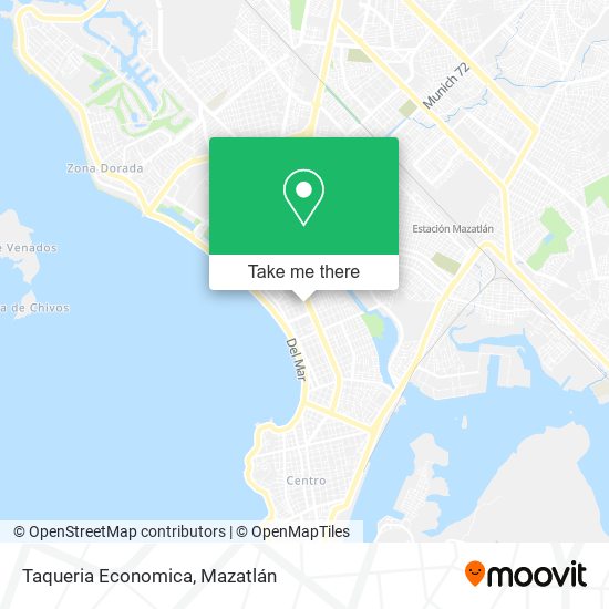 Taqueria Economica map