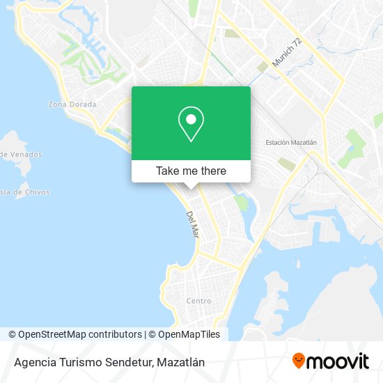 Agencia Turismo Sendetur map