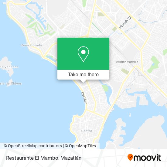 Restaurante El Mambo map