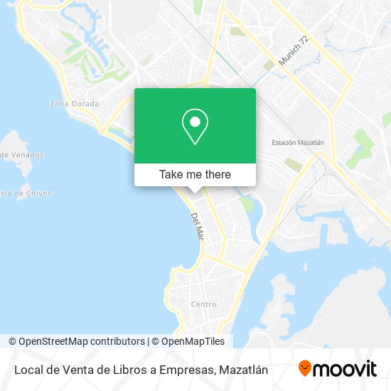 Local de Venta de Libros a Empresas map