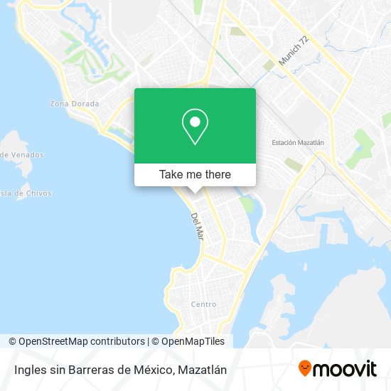 Ingles sin Barreras de México map