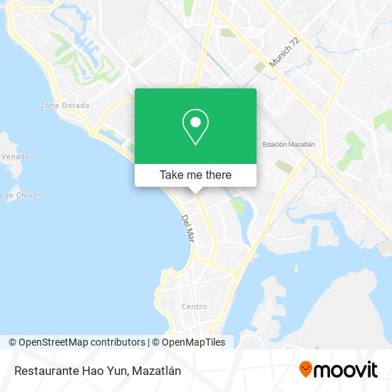 Restaurante Hao Yun map