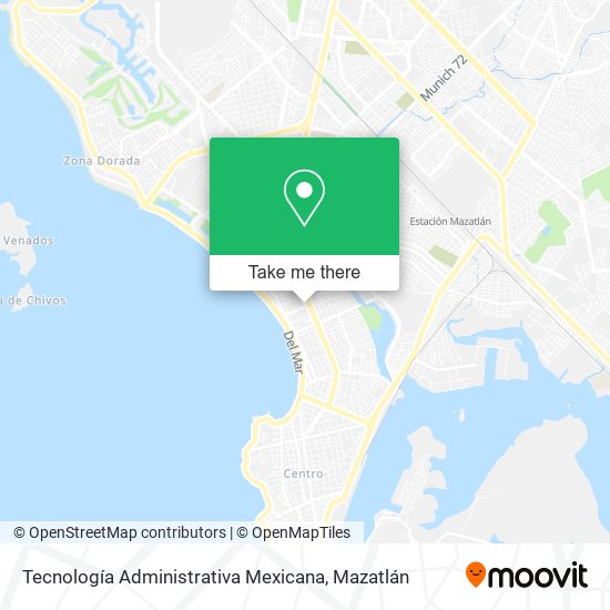 Tecnología Administrativa Mexicana map
