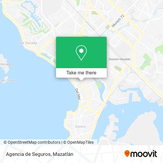 Agencia de Seguros map