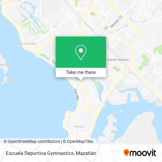 Escuela Deportiva Gymnastics map