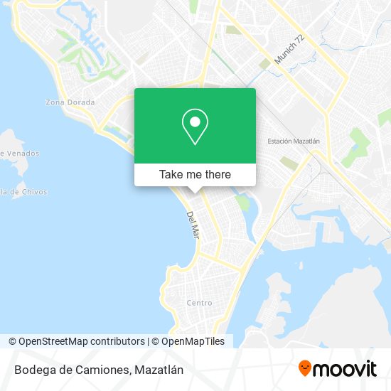 Mapa de Bodega de Camiones