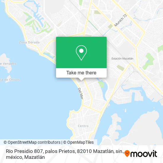 Río Presidio 807, palos Prietos, 82010 Mazatlán, sin., méxico map