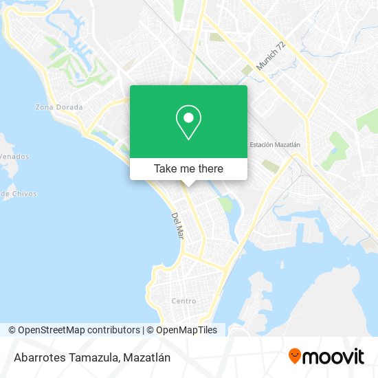 Abarrotes Tamazula map
