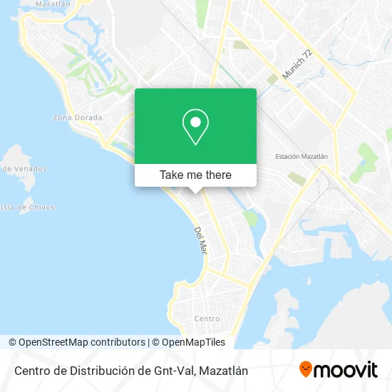 Centro de Distribución de Gnt-Val map