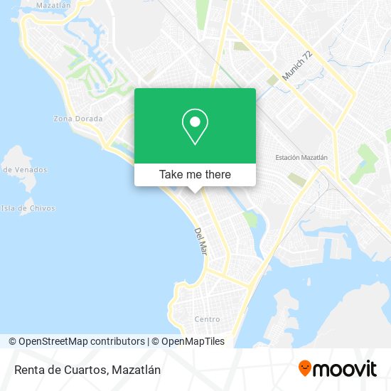Renta de Cuartos map